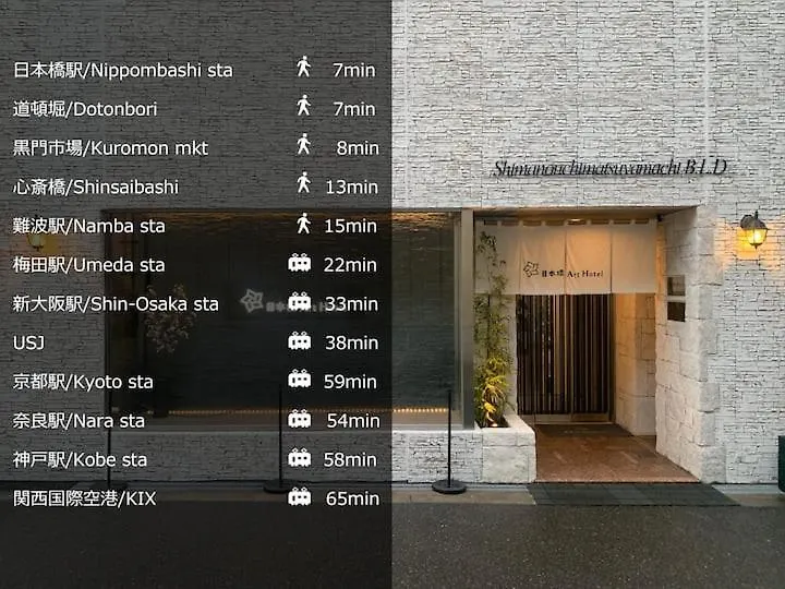 Nippombashi Art Hotel 705 大阪市 アパート